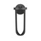Z-Lite Leland Outdoor Wall, 1-Light, 7 In.W x 8.5 In.L x 18 In.H, Sand Black/Sand Blast 5005M-BK-LED - alternate 3